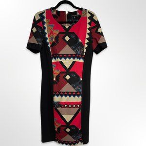 Printed Etro Short Sleeve Dress Size 48